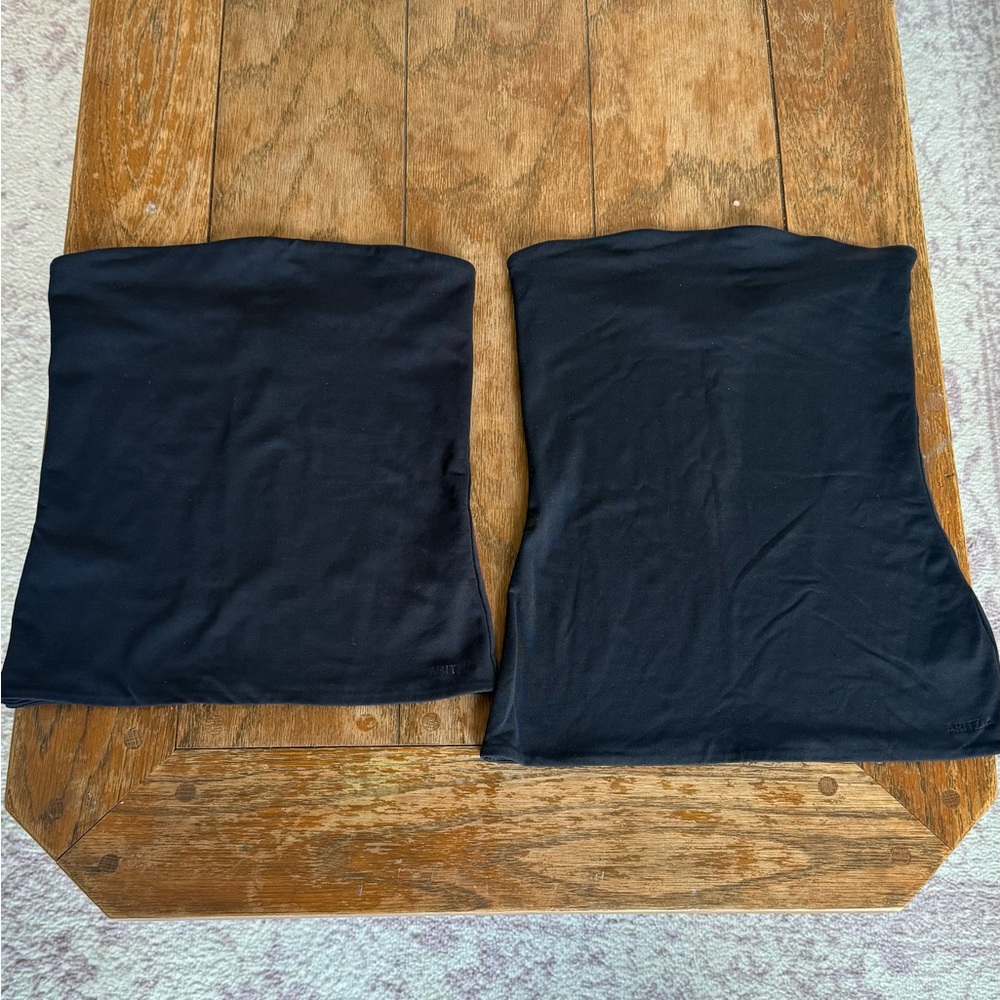 Aritzia Contour Black Tube Top - Crop 13”